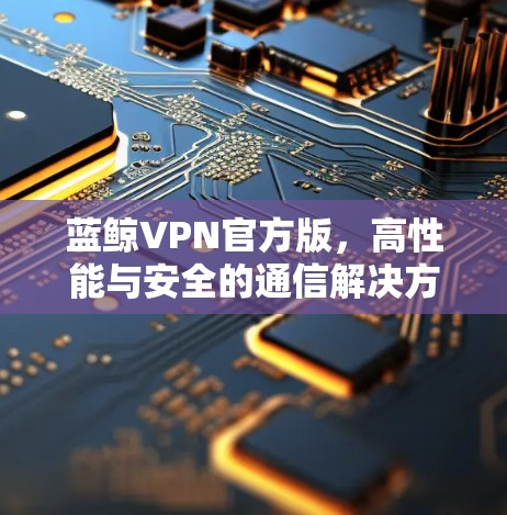 蓝鲸VPN官方版，高性能与安全的通信解决方案