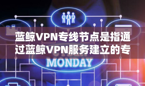 蓝鲸VPN专线节点是指通过蓝鲸VPN服务建立的专用VPN服务器，主要用于提供更高的安全性和稳定性，通常用于企业或个人用户的网络安全需求