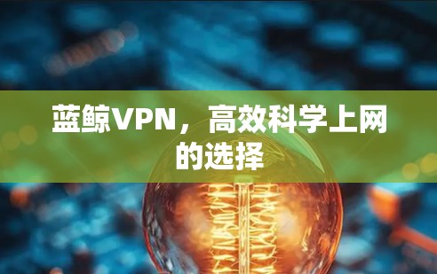 蓝鲸VPN，高效科学上网的选择