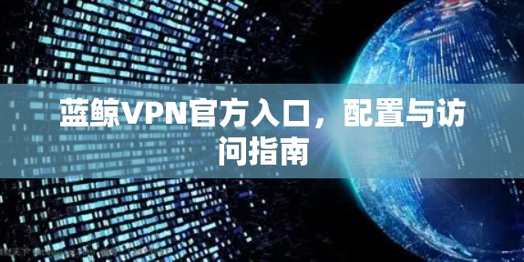 蓝鲸VPN官方入口，配置与访问指南