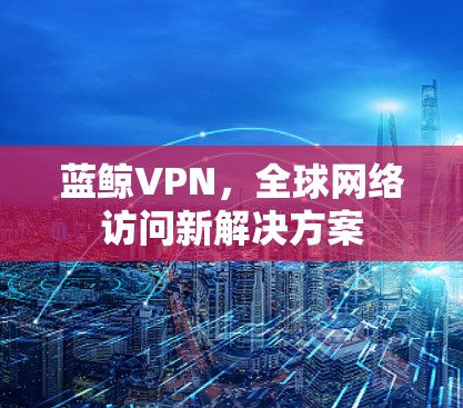 蓝鲸VPN，全球网络访问新解决方案