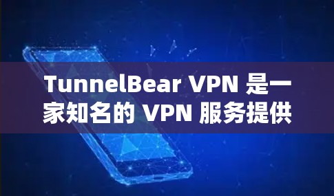 TunnelBear VPN 是一家知名的 VPN 服务提供商，以其简单易用的界面和强大的隐私保护功能而闻名。以下是关于 TunnelBear VPN 稳定性的详细分析