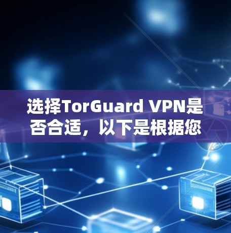 选择TorGuard VPN是否合适，以下是根据您的需求逐一分析的建议
