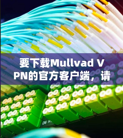 要下载Mullvad VPN的官方客户端，请按照以下步骤操作