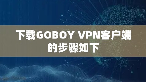 下载GOBOY VPN客户端的步骤如下