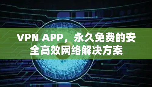 VPN APP，永久免费的安全高效网络解决方案
