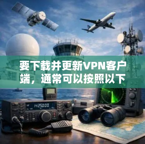 要下载并更新VPN客户端，通常可以按照以下步骤操作