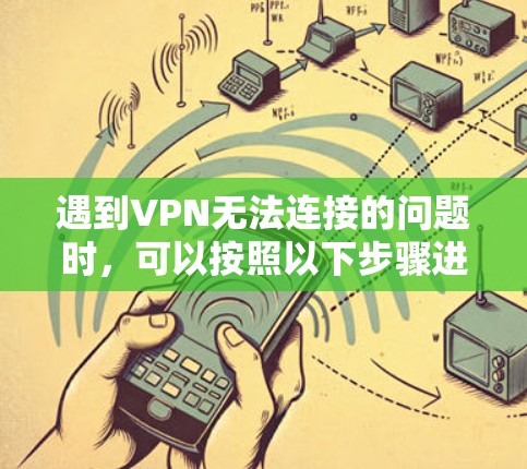 遇到VPN无法连接的问题时，可以按照以下步骤进行排查和解决