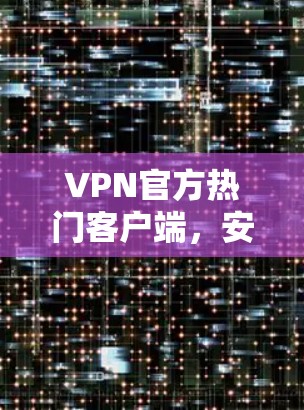 VPN官方热门客户端，安全隐私解决方案